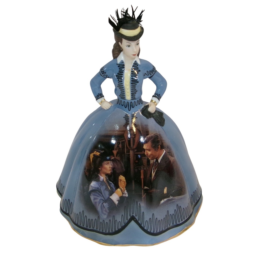Bradford Editions Gone With the Wind Shanty Town Dress Scarlett Figurine A2557